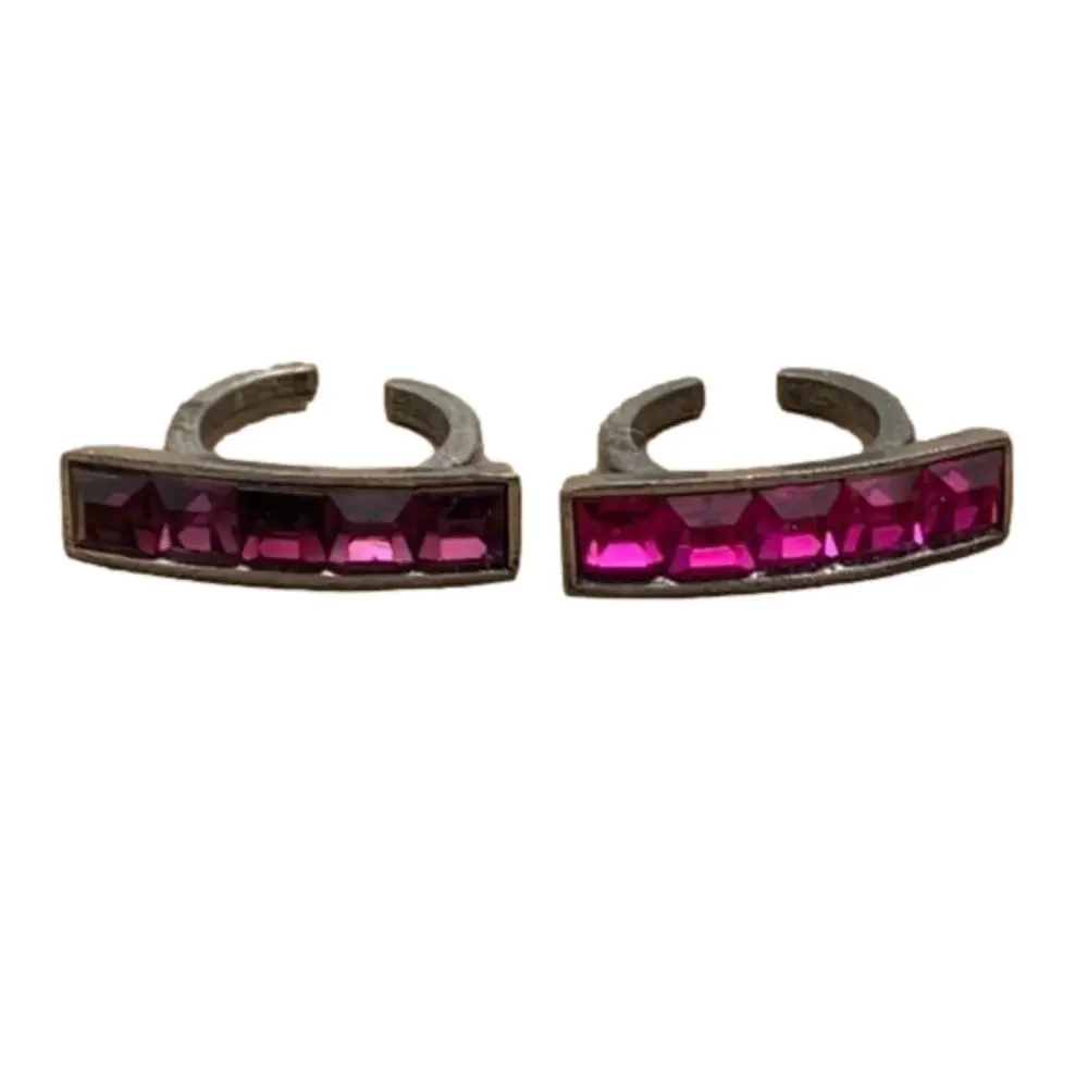 🍭6/$30 Purple jewel bar rings - ~8